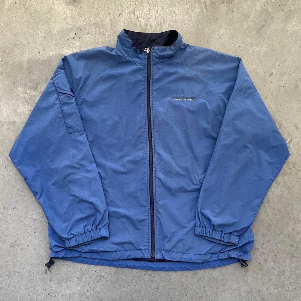 Vintage Polo Sport Ralph Lauren Blue Windbreaker